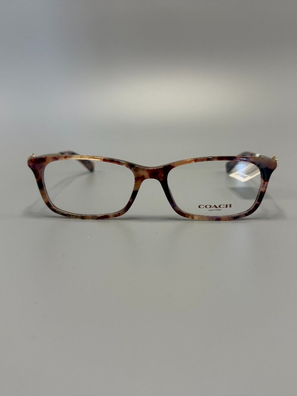 Coach HC6110 5739 Petal Tortoise Eyeglass Frames 52-16-140 New Demo